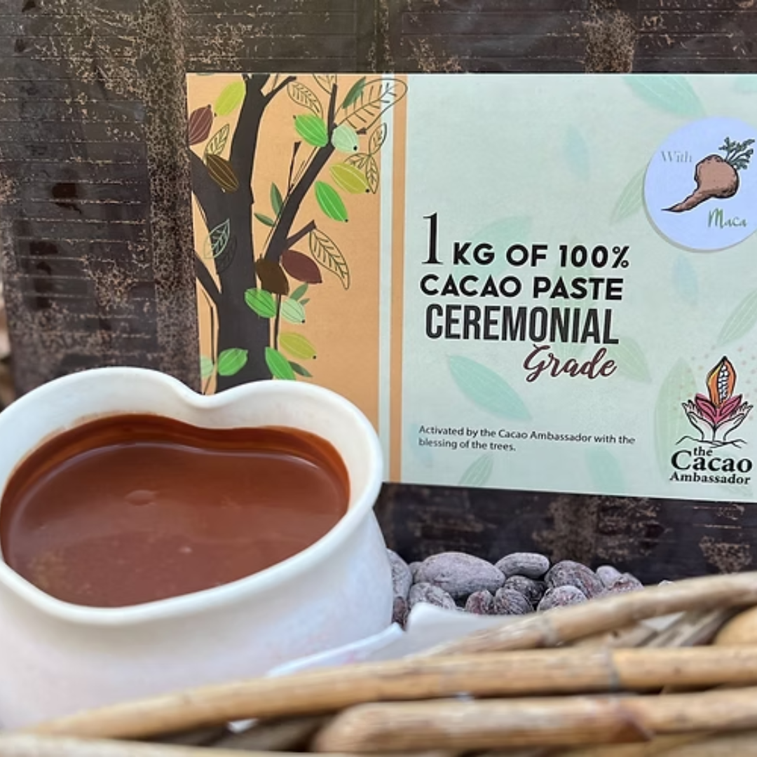 100% Cacao Paste with Maca - 900g