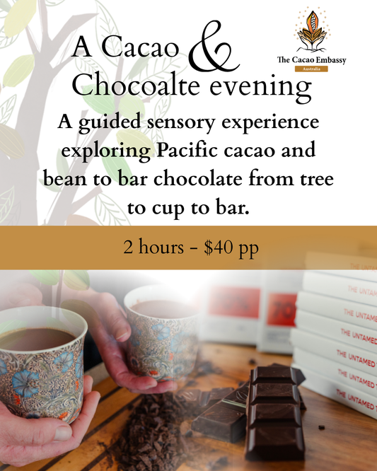 Cacao and chocolate evening